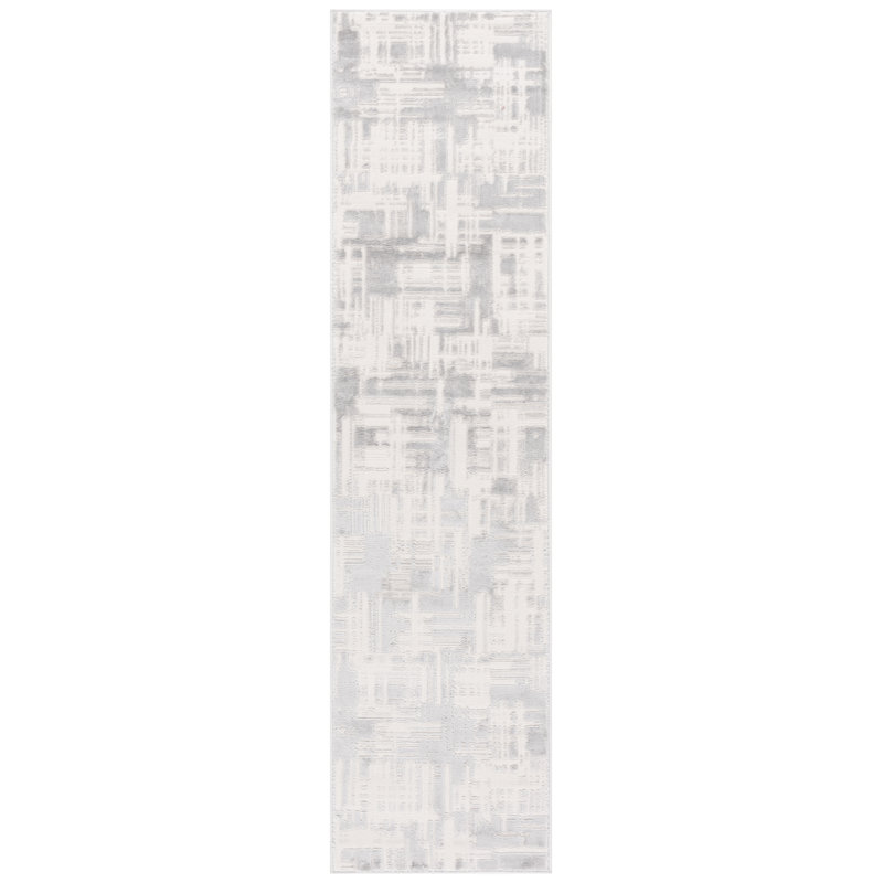 Endesha 100 Performance Abstract Rug, Runner 2' x 8'