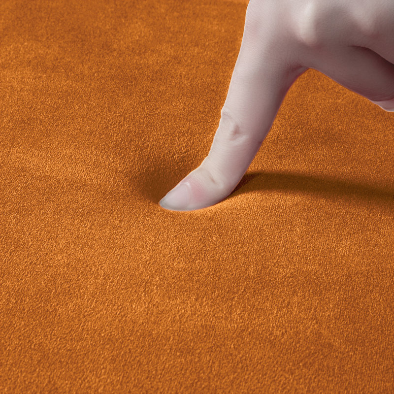 Chaise d'appoint rembourrée en velours Amyris, Chrome, Blanc