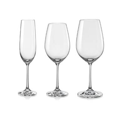 Wayfair Basics® 36-Piece Assorted Glassware Set