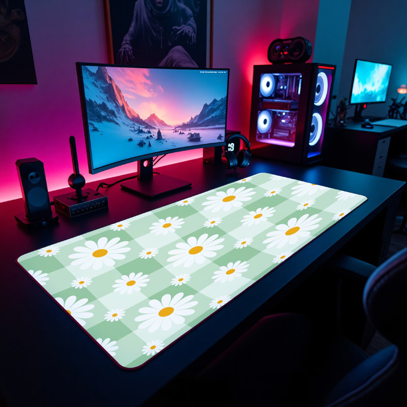 Polyester Desk Pad, 31.5x15.5