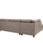 Canapé modulaire contemporain 3 pièces Mocha Dorris