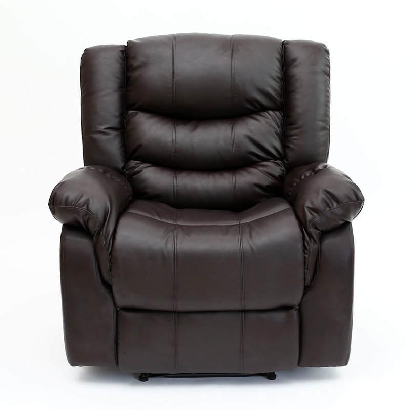 Lancashire 97cm Wide Standard Recliner, Brown