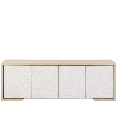 Crédence en chêne sculpté chêne clair 96 po Modern Aurora