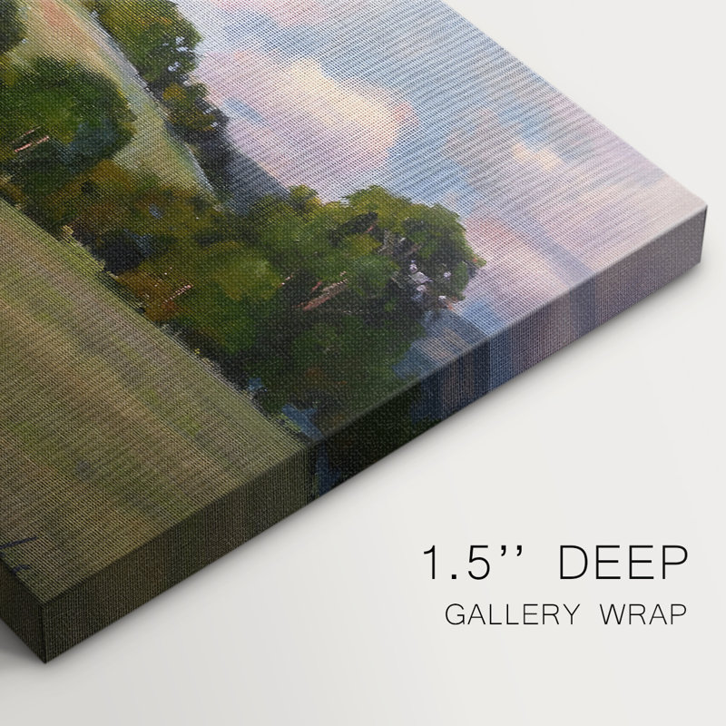 Paysages rétro-CLxxxiv -Galerie enveloppée Cavas, 8 x 12