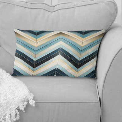 Housse de coussin rectangulaire en polyester 
