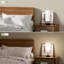 Lampe de table à DEL Minimalist avec 3 températures de couleur - parfaite pour la chambre à coucher, la table de chevet, le bureau, le salon, le bureau et le dortoir