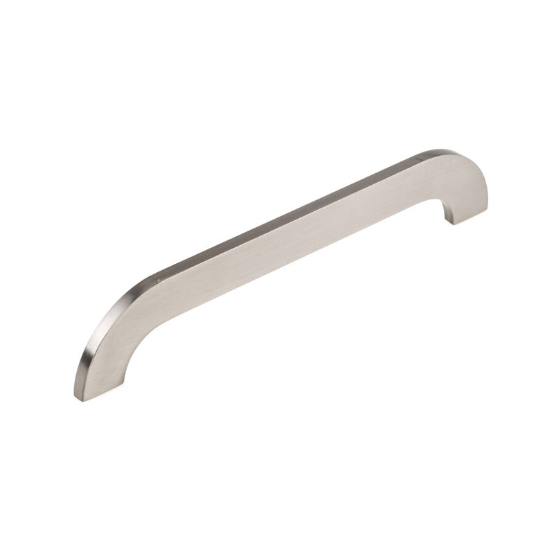 Poignée arche en métal, Nickel brossé, 7 9/16"