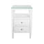 Roscoe Glass End Table-88414824