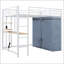 Lit mezzanine double en métal avec bureau-1963119828-1963119829