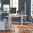 Felicja Adjustable Metal Base Standing Desk-792814946-792814943