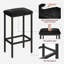 Ensemble de 2 tabourets de bar rembourrés Ottino PU