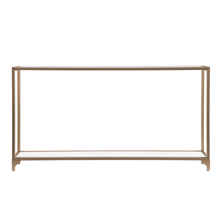 Charlie-Adam 56'' Console Table, Gold, 29" H x 56" W x  8" D