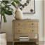 Commode décorative 2 tiroirs Naturel Voir ci-dessous
