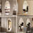 65" X 24" Oval Mirror, Crystal-Clear, Shatterproof, For Home And Salon Use Hd Reflection, Drill-,-409321351