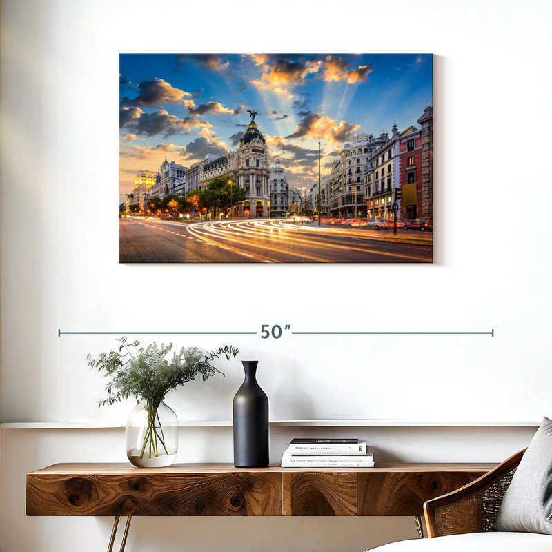 Sireci Gran Via Light Trails, 24" H x 36" W