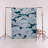 Blue-Toned Cloud Patterned Creative Modern Decorative Rug-1518733978