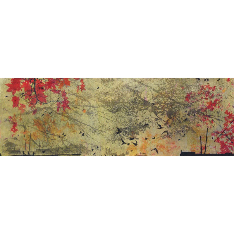 Tracy Silva Barbosa - Wrapped Canvas Painting, 25cm H x 76cm W