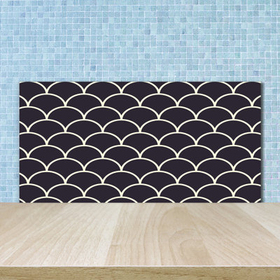 Gerrald 50cm W x 100cm L Glass Peel and Stick Panel