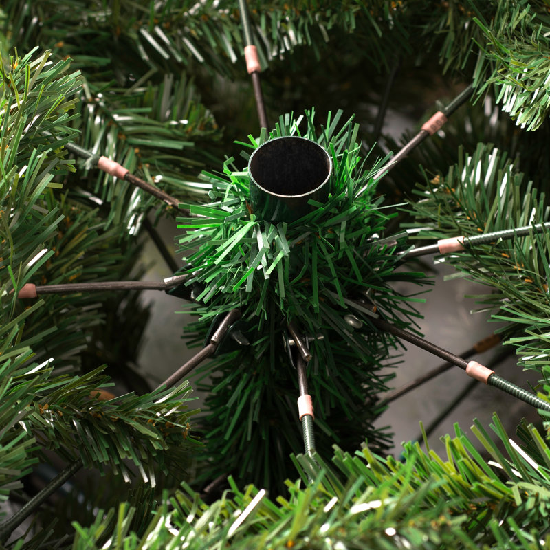 Victorian 152cm H Lighted Artificial Pine Christmas Tree