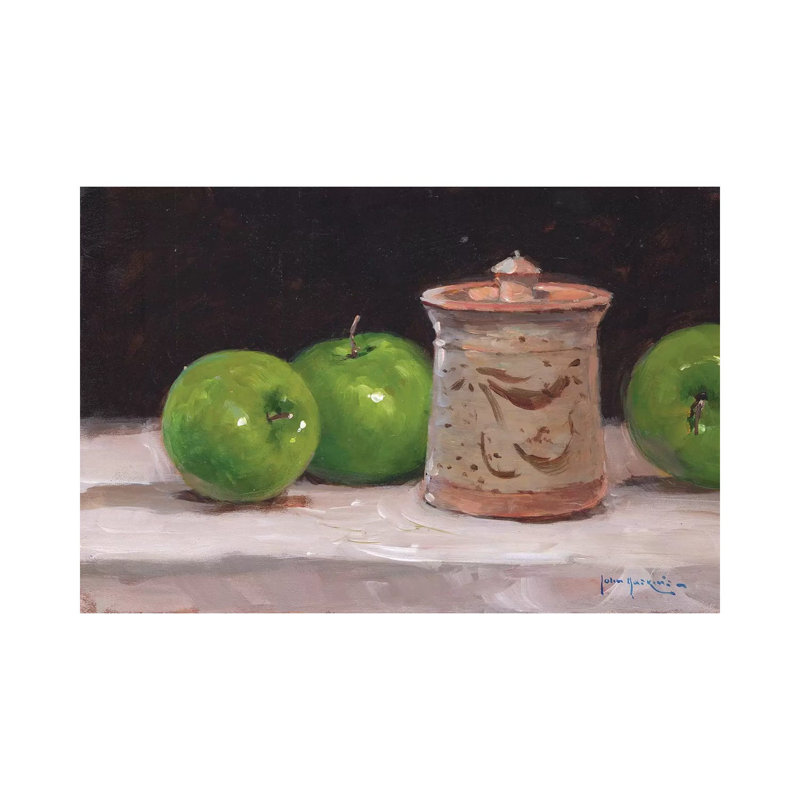In Good Company by John Haskins - Painting on Canvas, Wrapped Canvas, 30.48cm H x 45.72cm W x 1.9cm D