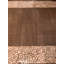 Carreaux de sol et de mur en mosaïque de cailloux de mer naturels brun clair 12 po x 12 po