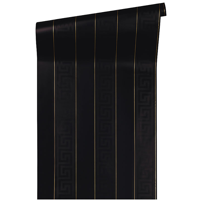 Papier peint en vinyle Rocky Coast Valor, Noir