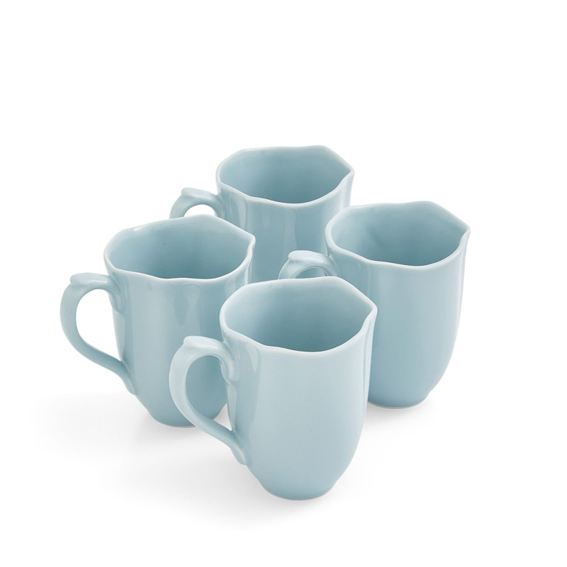 Grande tasse à fleurs Portmeirion Sophie Conran 14 oz Floret Robins Egg