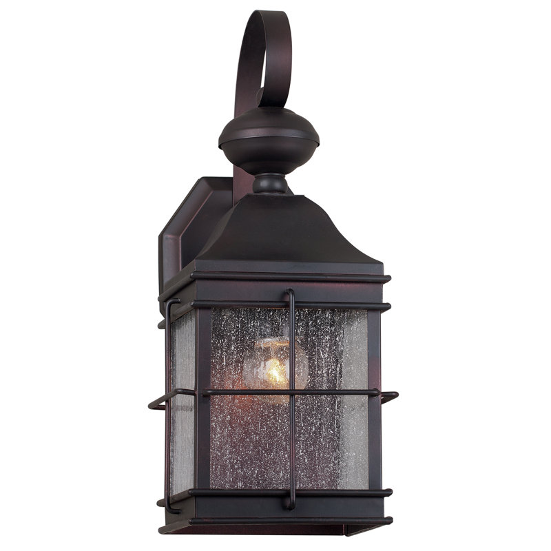 Lapeer Steel Wall Light, 14" H x 7" W x 6.25" D