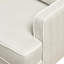 Fauteuil rembourré, dossier, rembourrage en mousse, détails du matériau du fauteuil avec coussin amovible, poids du colis