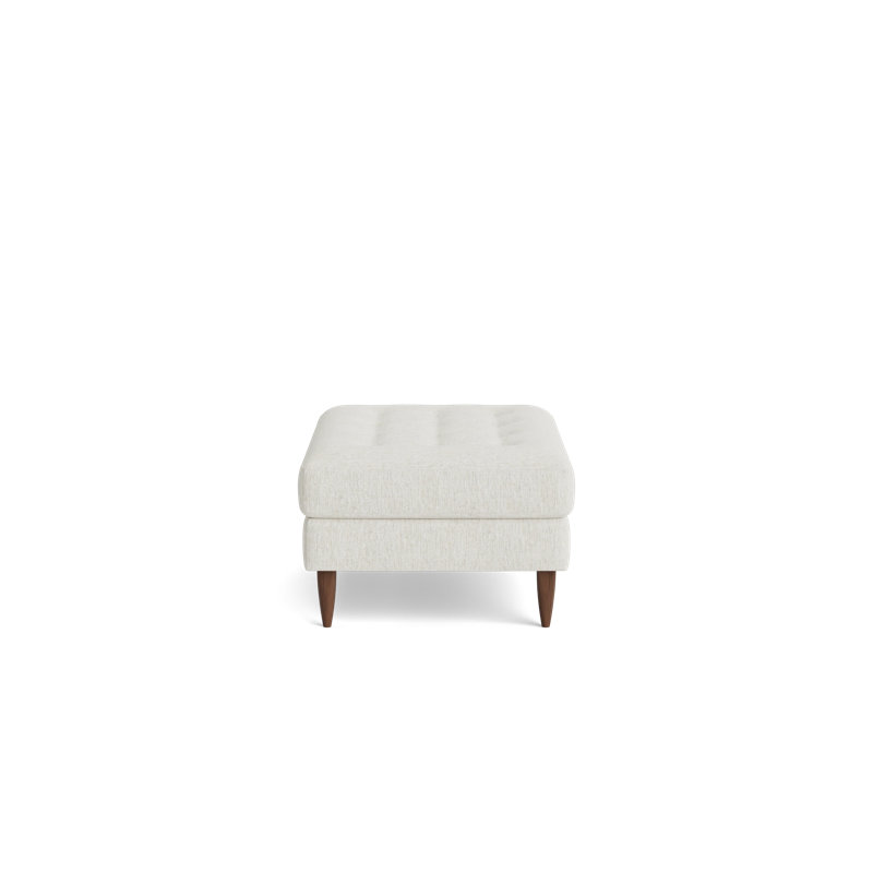 MCM Ottoman, Performance Weave - Snow