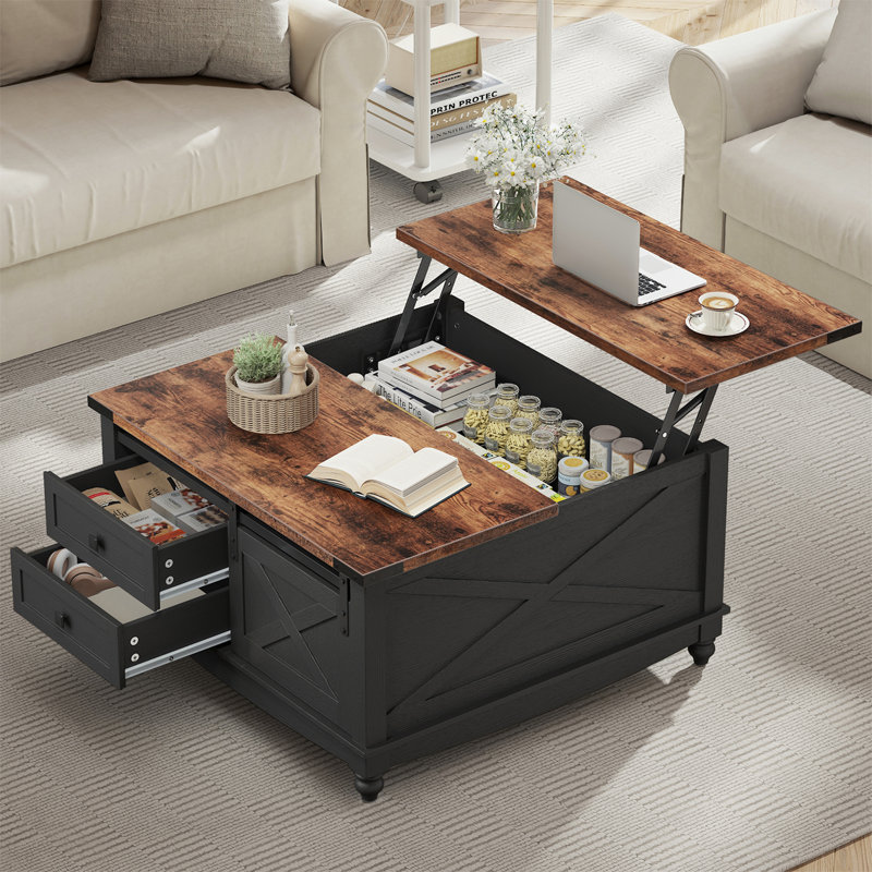 Table basse, Noir