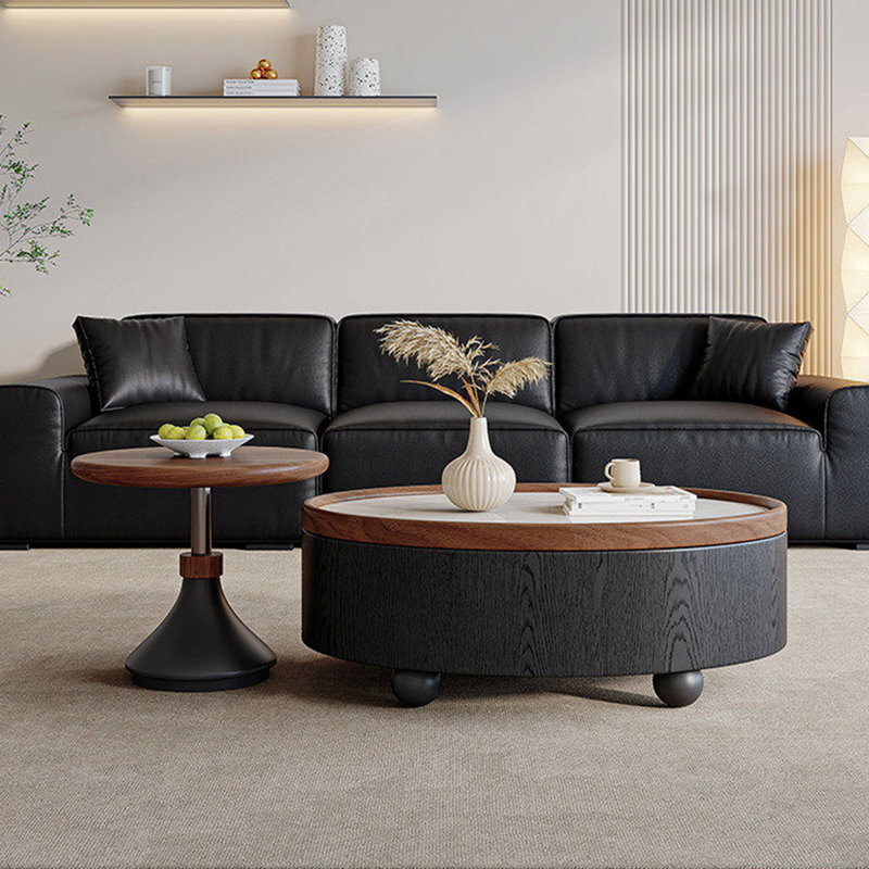 Table basse Modern, Brun et noir