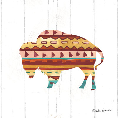 Southwestern Vibes II by Farida Zaman - Wrapped Canvas Painting
