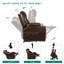 Faux Leather Heated Massage Chair