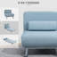 Kendall 75cm Upholstered Convertible Sofa-48367971