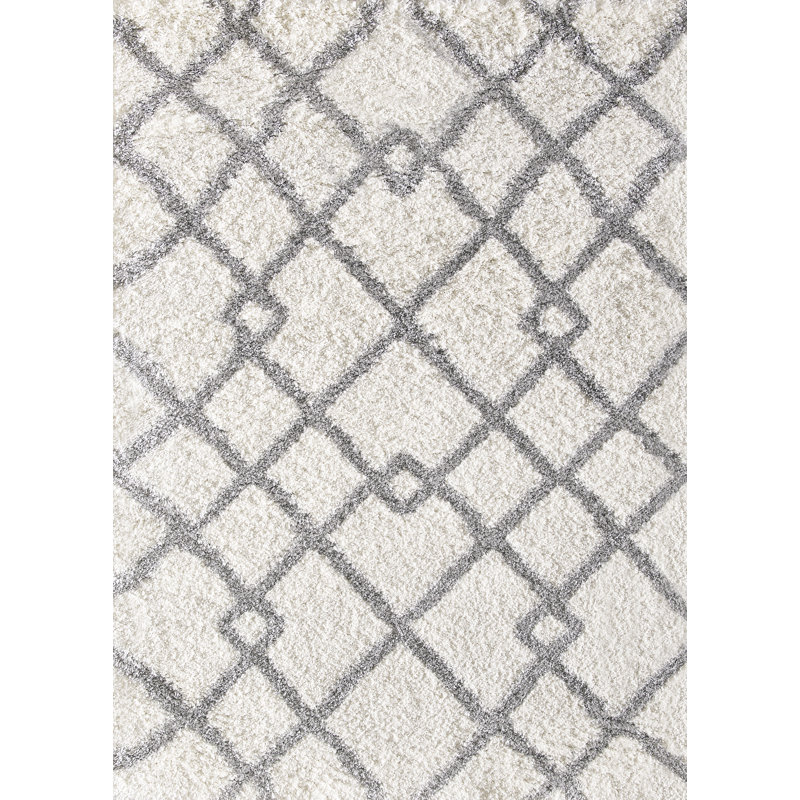 Carrasquillo Geometric Indoor Rug, Rectangle 9'2" x 12'10"