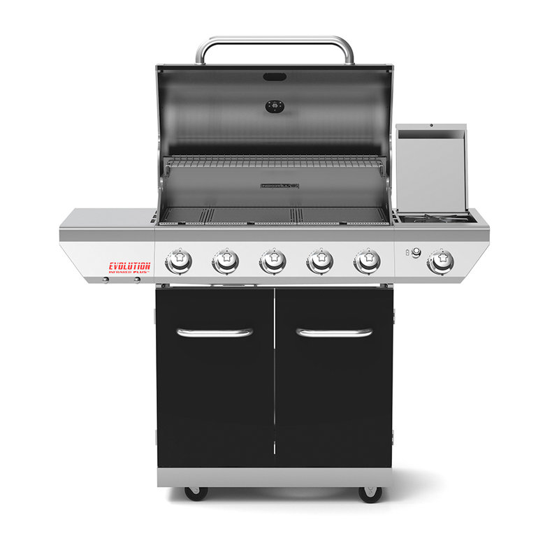 Barbecue au propane à 5 brûleurs avec brûleur latéral et technologie infrarouge Nexgrill