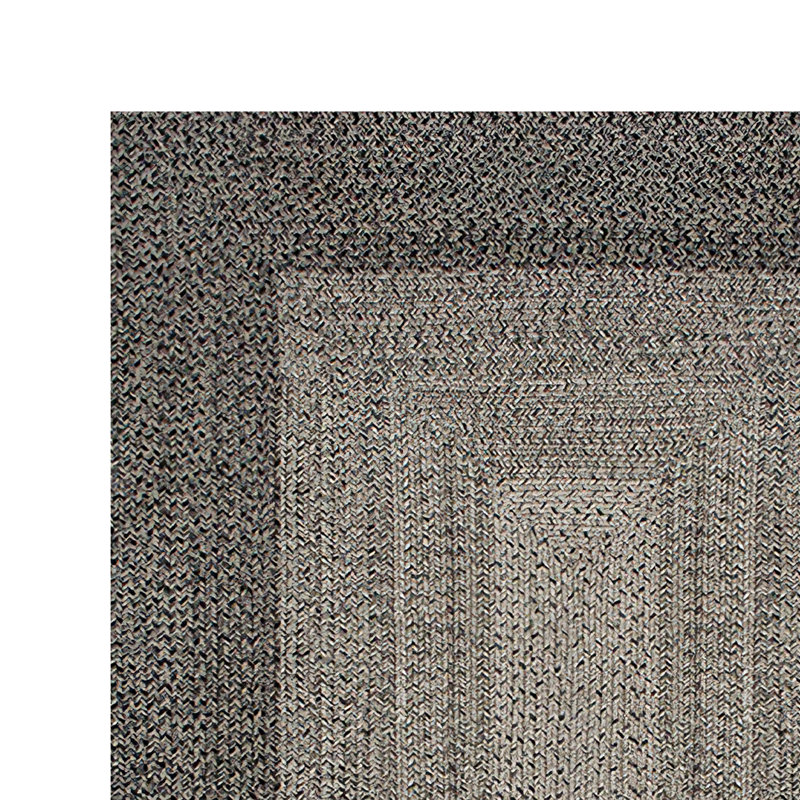 Reneen Small Handwoven Rectangular Indoor/Outdoor Rug in Slate, Rectangle 220 x 160cm