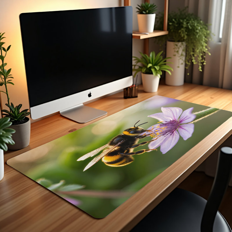 Polyester Desk Pad, 23.6x13.8