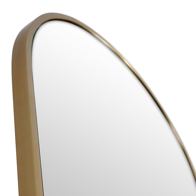 Bathroom Mirror, Satin Brass, 40'' X 60''