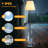 59" Solar Floor Lamp with Remote Control, IP65 Waterproof, Color Changing