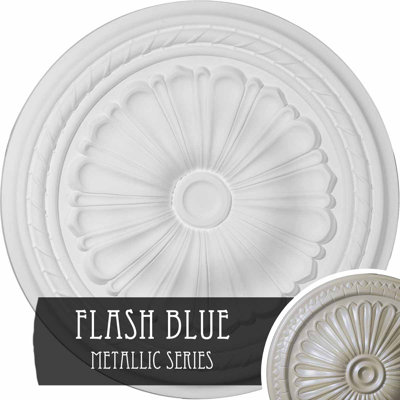 20 médaillons de plafond Alexa de 20 1/2 po x P 1 7/8 po (convient aux auvents jusqu'à 2 7/8 po)