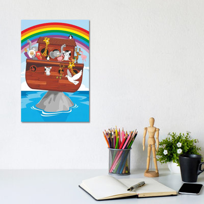 Noah's Ark 1 Piece Wrapped Canvas Wall Art