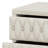 Elegant Button-Tufted Nightstand with Drawers, Crystal Handle, and Storage Design-129109689