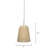 Pacifica 1 - Light Off White Single Pendant
