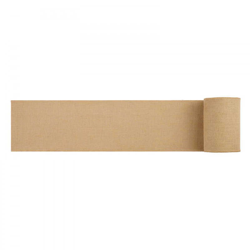 Rouleau de toile de jute en toile de jute 14 po x 30 pi pour artisanat et plantes