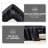 Satin Black 100% Satin Luxury Wrinkle Resistant 4-Piece Queen Sheet Set-111014591-111014597