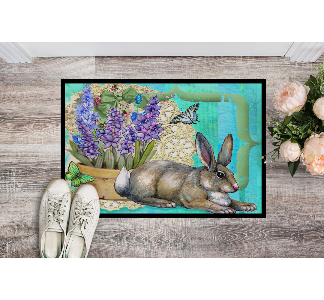 Tusayan Non-Slip Easter Outdoor Doormat Winston Porter Mat 