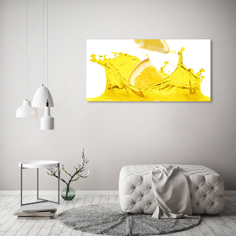 Lemon Slices - Wrapped Canvas Print