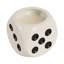 White/Black Tobacco Dice Candle, Wax, Tobacco Scent, Casual-286558858